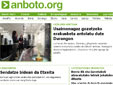 Página web de Anboto
